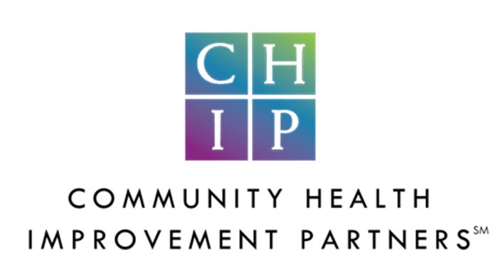 CHIP logo with multicolor blocks, symbolizing community health, collaboration, and regional workforce initiatives.